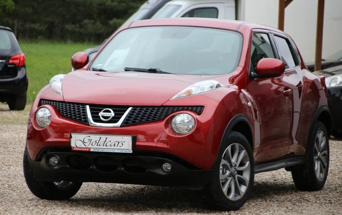 Nissan Juke cena 38900 przebieg: 166000, rok produkcji 2013 z Okonek małe 596